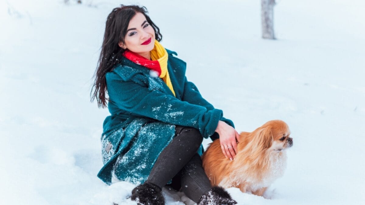 10 Centuries-Old Ways the Tibetan Spaniel Protected Temples & Its People 9 10 Centuries-Old Ways the Tibetan Spaniel Protected Temples & Its People - tibetan spaniel with owner ss1295920264