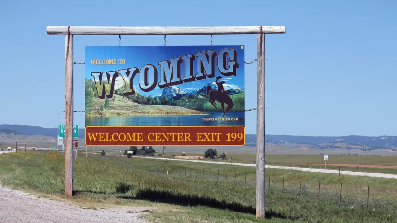 The Most Isolated, Off-the-Grid Spots in Each U.S. State You’ll Want to Visit 51 The Most Isolated, Off-the-Grid Spots in Each U.S. State You’ll Want to Visit - wyoming sign state dp367648510 dnoh