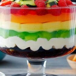 Retro Dessert Revival: 7-Layer Gelatin Salad Makes a Comeback 4 Retro Dessert Revival: 7-Layer Gelatin Salad Makes a Comeback - 7 Layer Gelatin Salad
