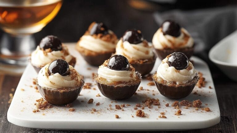 Irresistible Black Bottom Brandy Bites Recipe: A Grown-Up Dessert 9 Irresistible Black Bottom Brandy Bites Recipe: A Grown-Up Dessert - Black Bottom Brandy Bites