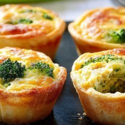 Mini Broccoli Quiche Cups: A Delightful Bite-Sized Treat 4 Mini Broccoli Quiche Cups: A Delightful Bite-Sized Treat - Broccoli Quiche Cups