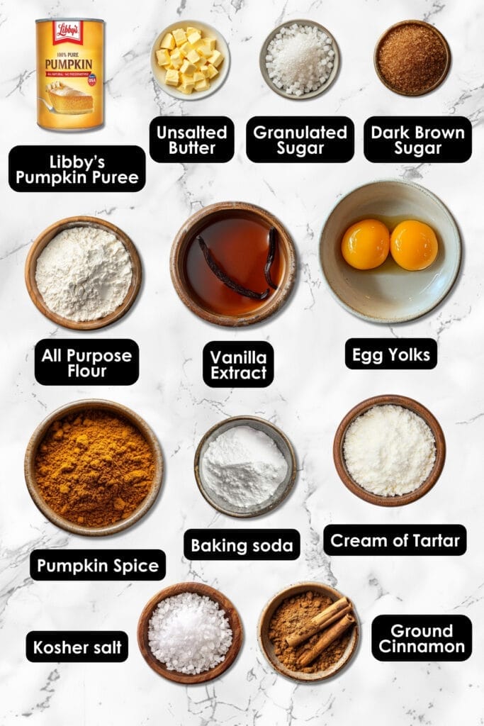 Chewy Pumpkin Snickerdoodle Cookies Take Over as the New Fall Favorite 3 Chewy Pumpkin Snickerdoodle Cookies Take Over as the New Fall Favorite - Chewy Pumpkin Snickerdoodles ingredients