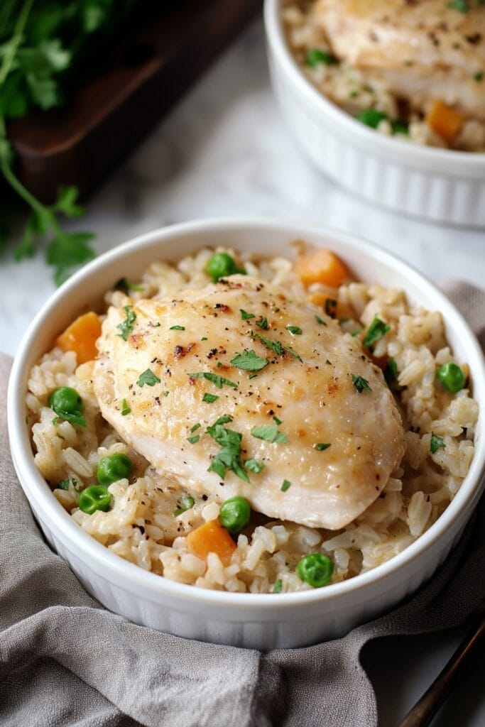 Thinking Outside the Can: Chicken Casserole Reinvented 2 Thinking Outside the Can: Chicken Casserole Reinvented - Chicken and Rice Casserole pin