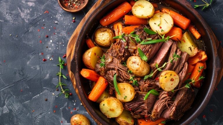 This Easy Crockpot Roast Beef Recipe Will Hug Your Soul 7 This Easy Crockpot Roast Beef Recipe Will Hug Your Soul - Crockpot Roast Beef