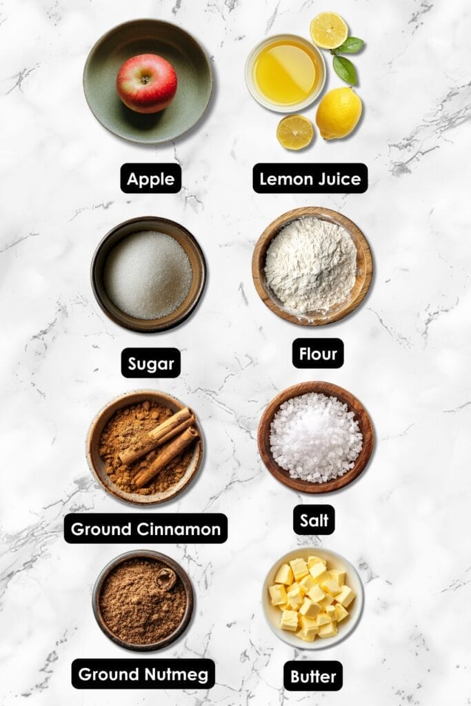 Dutch Apple Pie: A Timeless Recipe for Every Occasion 3 Dutch Apple Pie: A Timeless Recipe for Every Occasion - Dutch Apple Pie Ingredients