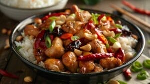 Kung Pao Chicken Simplified with a Slow Cooker Recipe 1 Kung Pao Chicken Simplified with a Slow Cooker Recipe - Kung pao chicken
