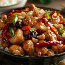 Kung Pao Chicken Simplified with a Slow Cooker Recipe 4 Kung Pao Chicken Simplified with a Slow Cooker Recipe - Kung pao chicken