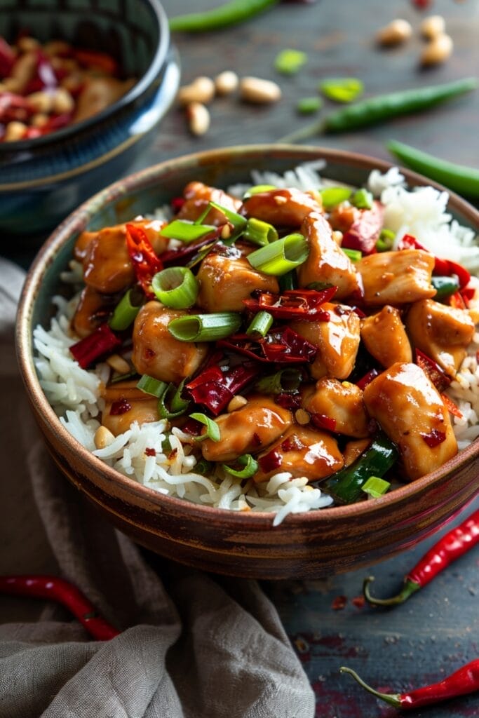 Kung Pao Chicken Simplified with a Slow Cooker Recipe 2 Kung Pao Chicken Simplified with a Slow Cooker Recipe - Kung pao chicken pin