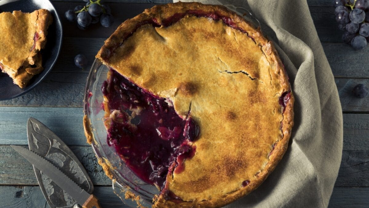 The Perfect Pie for Every State: A Slice of American Flavor 33 The Perfect Pie for Every State: A Slice of American Flavor - New york concord grape pie ss487926832