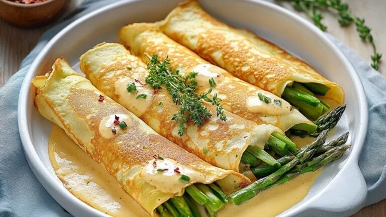 Elevate Your Weekend with This Irresistible Asparagus Crepes Recipe 3 Elevate Your Weekend with This Irresistible Asparagus Crepes Recipe - Savory Asparagus Crepes