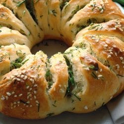 Savory Chive Bread Rings Is Your New Go-To Party Sensation Recipe - Savory Chive Bread Rings