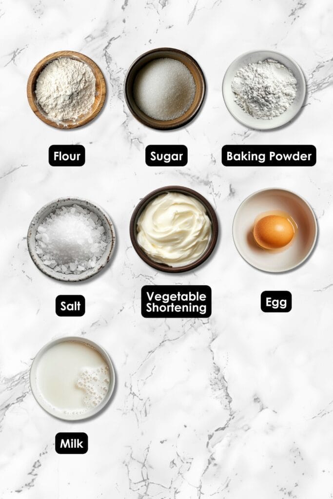 The Secret to Fluffy, Flaky Southern-Style Biscuits at Home 3 The Secret to Fluffy, Flaky Southern-Style Biscuits at Home - Southern Style Biscuits Ingredients