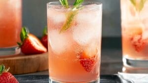 Summer Never Ends with This Strawberry Riesling Spritzer 1 Summer Never Ends with This Strawberry Riesling Spritzer - Strawberry Riesling Spritzer