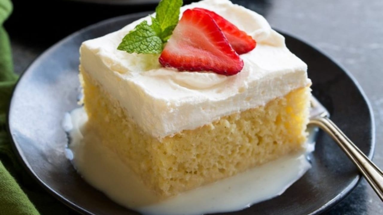 15 Irresistible Mexican Desserts & Treats You Should Try 13 15 Irresistible Mexican Desserts & Treats You Should Try - Three Milk Cake ss2413741639