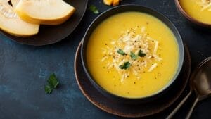 Summer's Bounty in a Bowl: Easy Yellow Squash Soup Recipe 1 Summer's Bounty in a Bowl: Easy Yellow Squash Soup Recipe - Yellow Squash Soup
