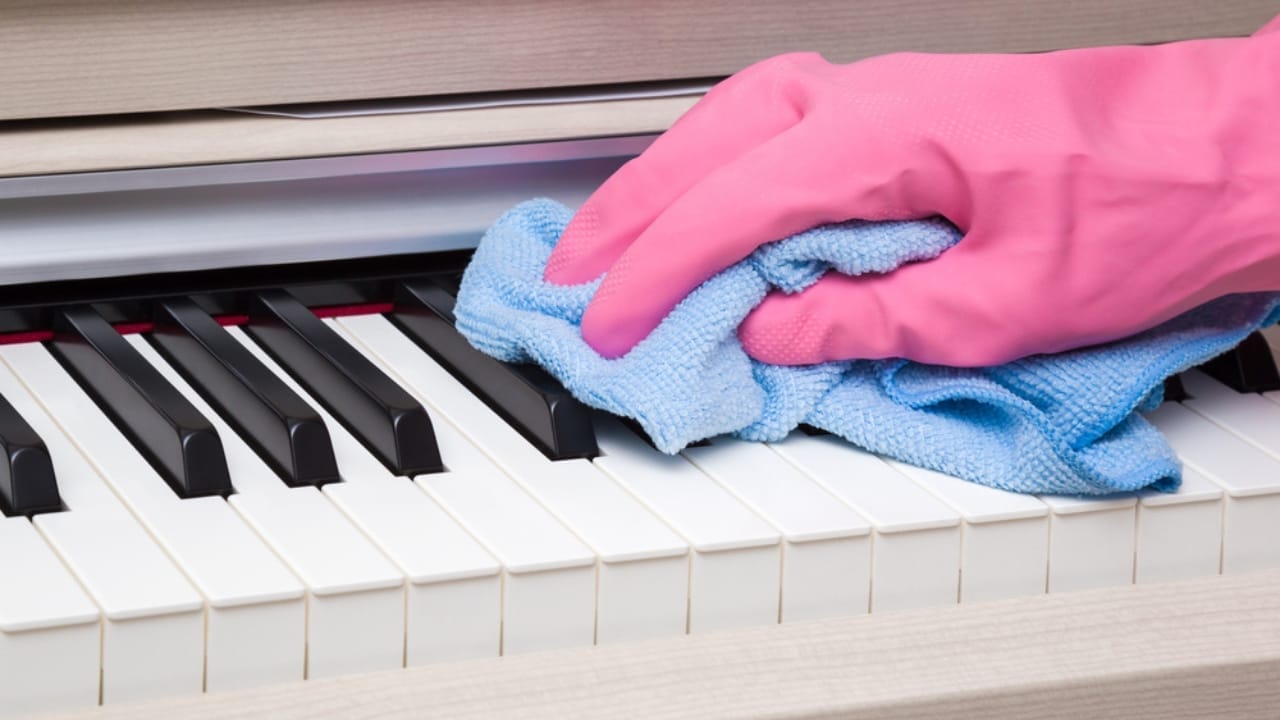 11 Uses of the Magic Eraser–the Cleaning Tool You Never Knew You Needed 12 11 Uses of the Magic Eraser–the Cleaning Tool You Never Knew You Needed - cleaning piano keys ss742103896