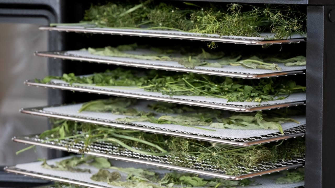 6 Effortless Ways to Dry Basil from Your Garden 5 6 Effortless Ways to Dry Basil from Your Garden - dehydrator basil ss2038361735