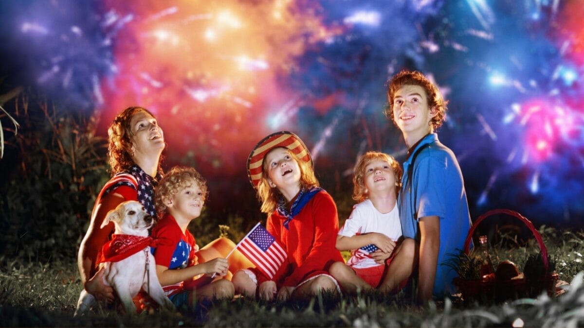 July 4th-6th Sees a 30% Spike in Missing Pets Each Year: 5 Prevention Tips 4 July 4th-6th Sees a 30% Spike in Missing Pets Each Year: 5 Prevention Tips - dog with owner fireworks dp385190030