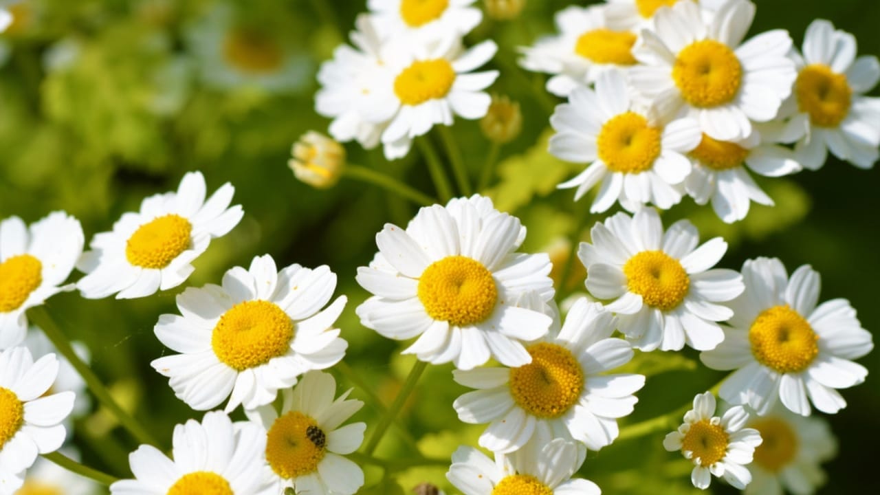 10 Garden-Grown Natural Pain Relievers 9 10 Garden-Grown Natural Pain Relievers - feverfew ss1437469247