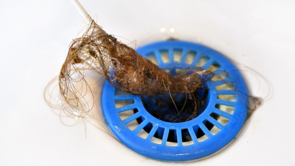 15 Things You Should Never Put Down Your Kitchen Drain 13 15 Things You Should Never Put Down Your Kitchen Drain - hair clog dp355934064