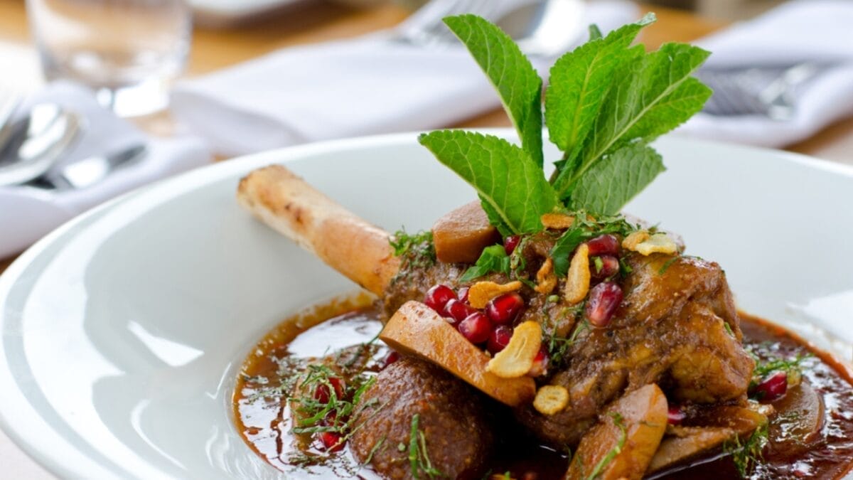 15 Ways to Use the Chocolate Mint Plant - lamb shank with mint ss101205376