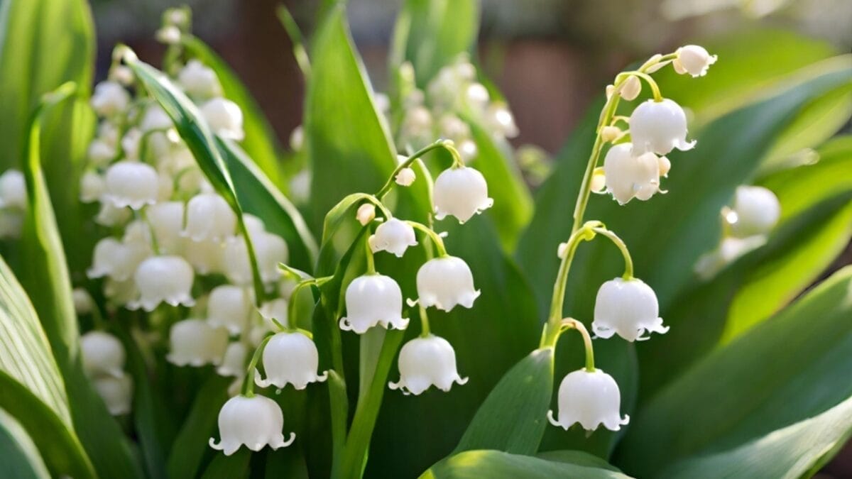 15 Stunning Flowering Bulbs & Tubers for Shady Backyards - lily of the valley ss2381498523
