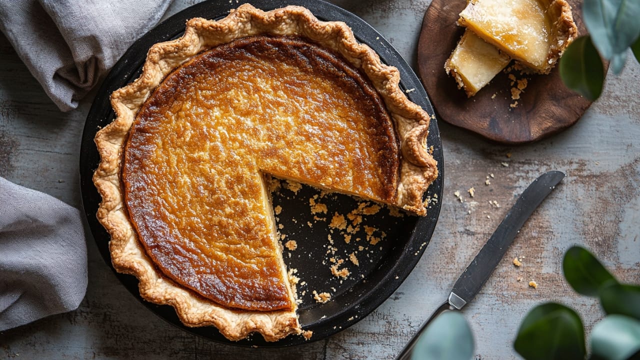 The Perfect Pie for Every State: A Slice of American Flavor 46 The Perfect Pie for Every State: A Slice of American Flavor - maple chess pie