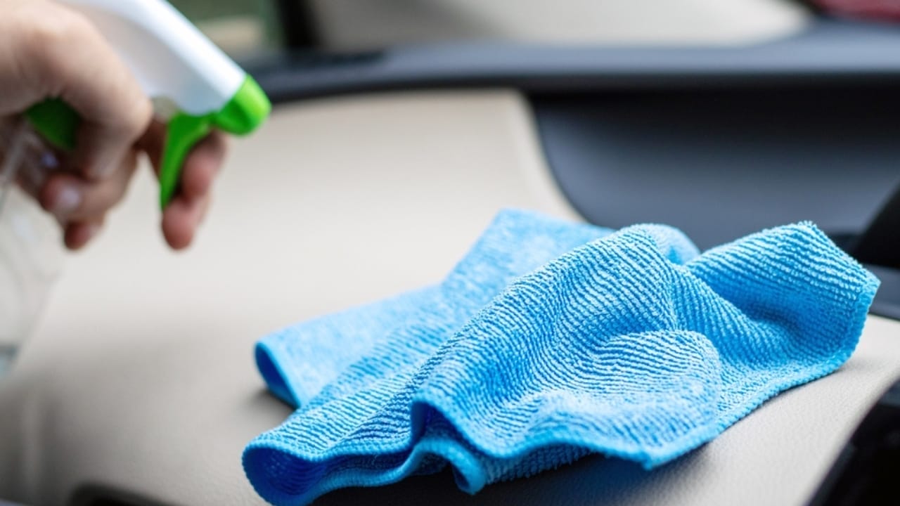 18 Pro-Level Car Cleaning Techniques for a Show-Stopping Vehicle 5 18 Pro-Level Car Cleaning Techniques for a Show-Stopping Vehicle - microfiber towel glass cleaner ss2204564087