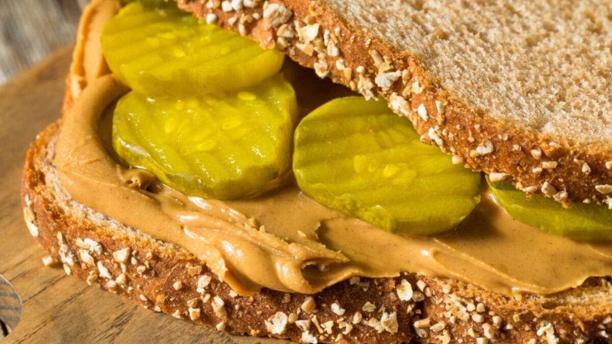 15 Weird, But Wonderful Foods from the 1930s Great Depression 8 15 Weird, But Wonderful Foods from the 1930s Great Depression - peanut butter pickle sandwich dp348399332