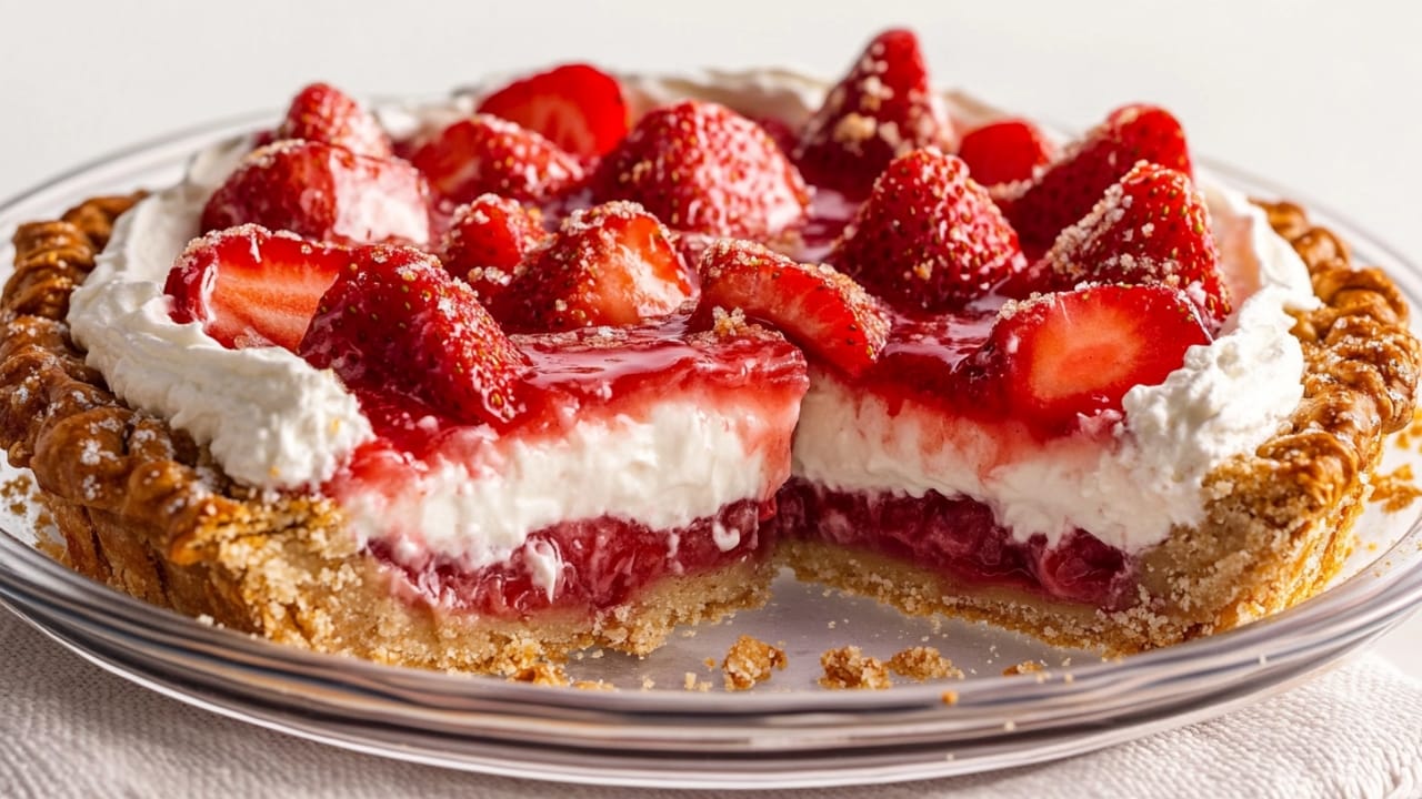 The Perfect Pie for Every State: A Slice of American Flavor 9 The Perfect Pie for Every State: A Slice of American Flavor - strawberry pretzel pie