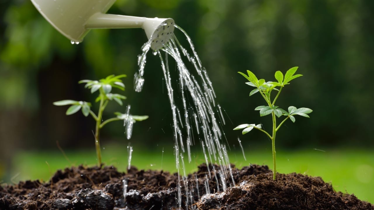 15 Everyday Problems Honey Can Solve Naturally - watering soil ss331100528