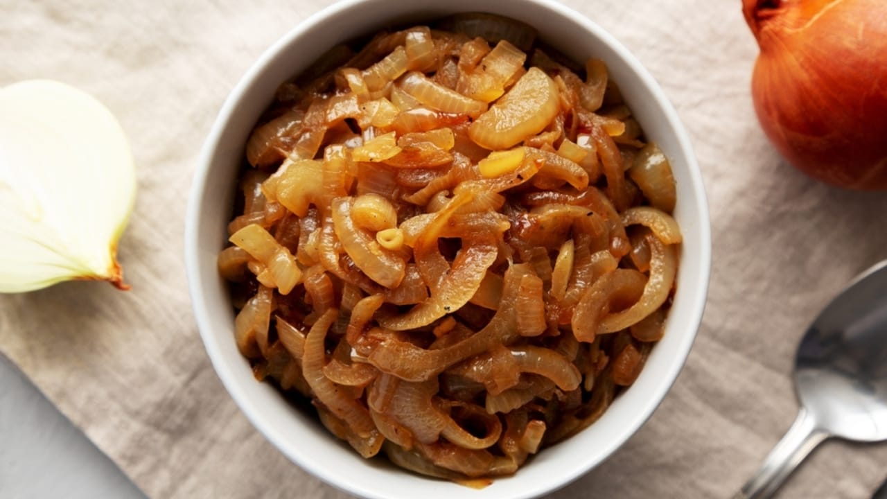 18 Mouthwatering Ways to Jazz Up Jiffy Cornbread 17 18 Mouthwatering Ways to Jazz Up Jiffy Cornbread - Caramelized Onions ss2412019889