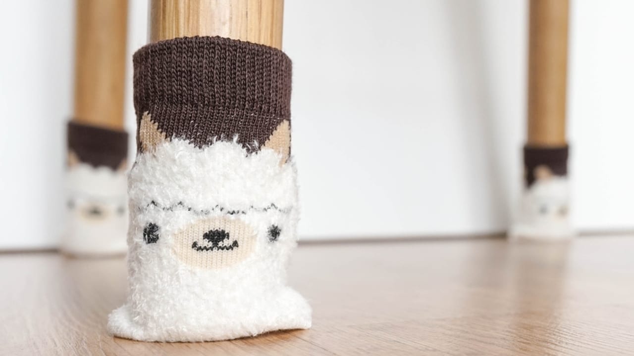 Old Socks, New Purpose: 20 Clever Ways to Reuse Them 17 Old Socks, New Purpose: 20 Clever Ways to Reuse Them - Chair with socks ss491558608