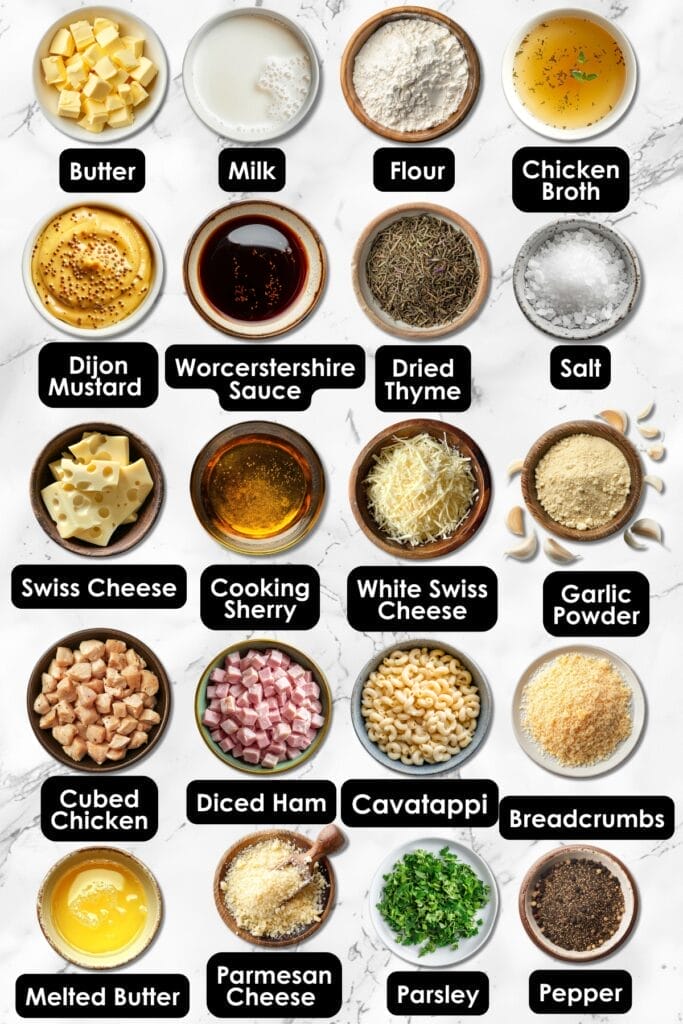 Chicken Cordon Bleu Casserole: Easy & Crowd-Pleasing 3 Chicken Cordon Bleu Casserole: Easy & Crowd-Pleasing - Chicken Cordon Bleu Casserole ingredients