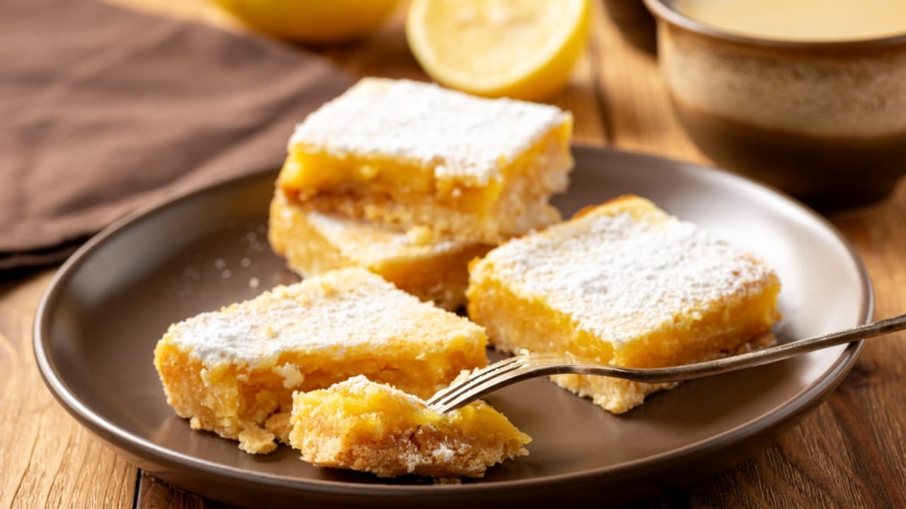 Whip Up 15 Tasty Desserts in No Time with Only 5 Ingredients - Lemon Bars dp323527894