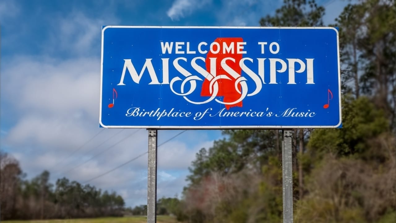 The Most Isolated, Off-the-Grid Spots in Each U.S. State You’ll Want to Visit 25 The Most Isolated, Off-the-Grid Spots in Each U.S. State You’ll Want to Visit - Mississippi sign ss2434009455