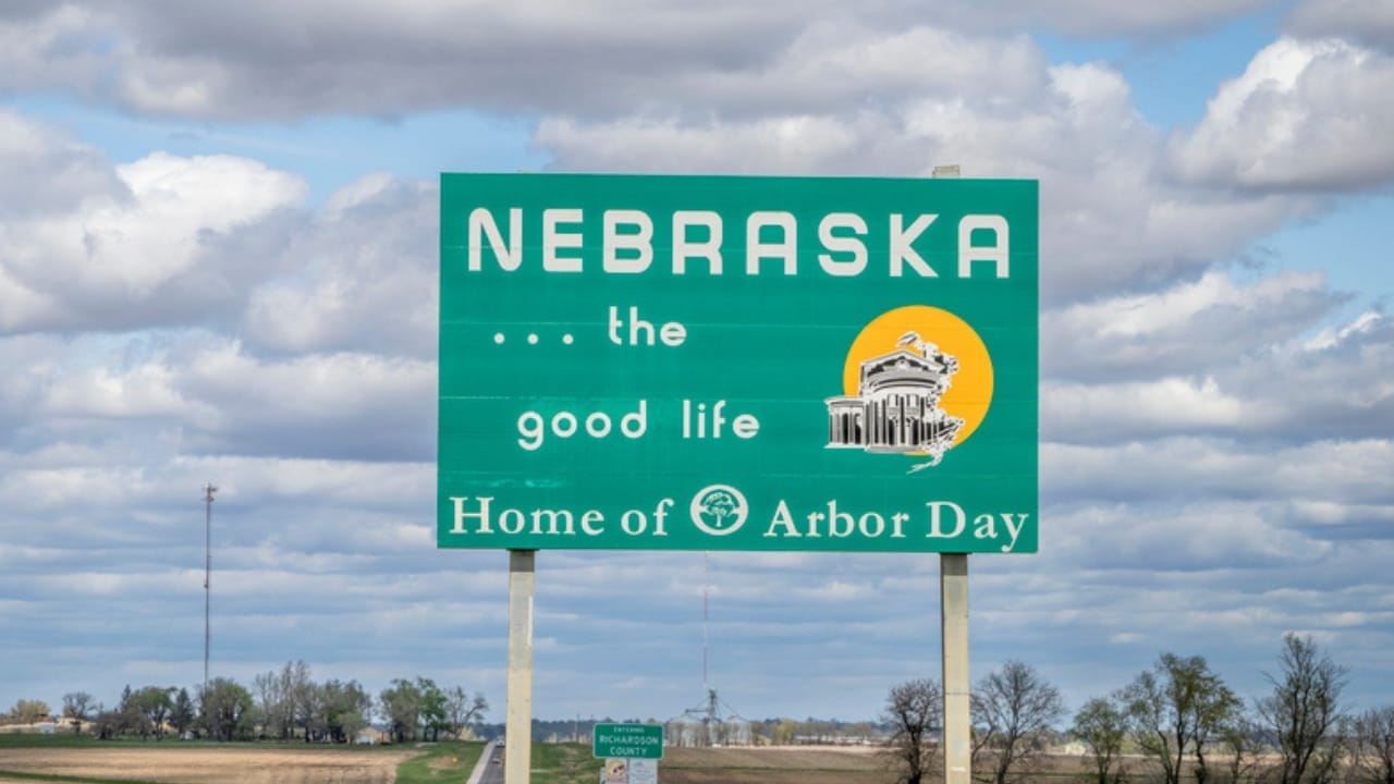 The Most Isolated, Off-the-Grid Spots in Each U.S. State You’ll Want to Visit 28 The Most Isolated, Off-the-Grid Spots in Each U.S. State You’ll Want to Visit - Nebraska sign dp653651158