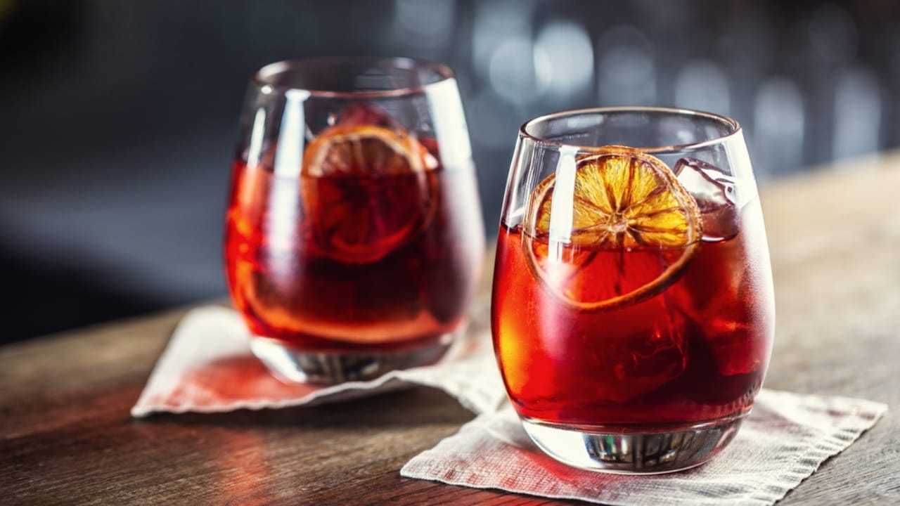 Mastering the Art of Simplicity: 20 Delicious 3-Ingredient Cocktails 3 Mastering the Art of Simplicity: 20 Delicious 3-Ingredient Cocktails - Negroni cocktail dp448789044