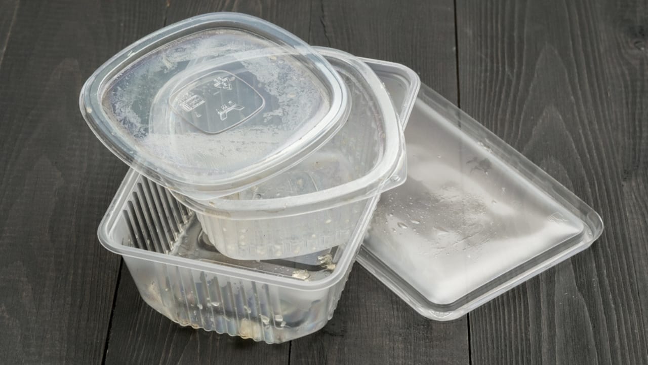 10 Kitchen Items You Need to Get Rid of Immediately - dirty plastic food container ss599264573