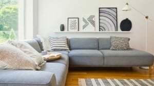 21 Ways to Optimize Small Spaces & Create a Roomier Feel 1 21 Ways to Optimize Small Spaces & Create a Roomier Feel - living room interior design couch dp210007636