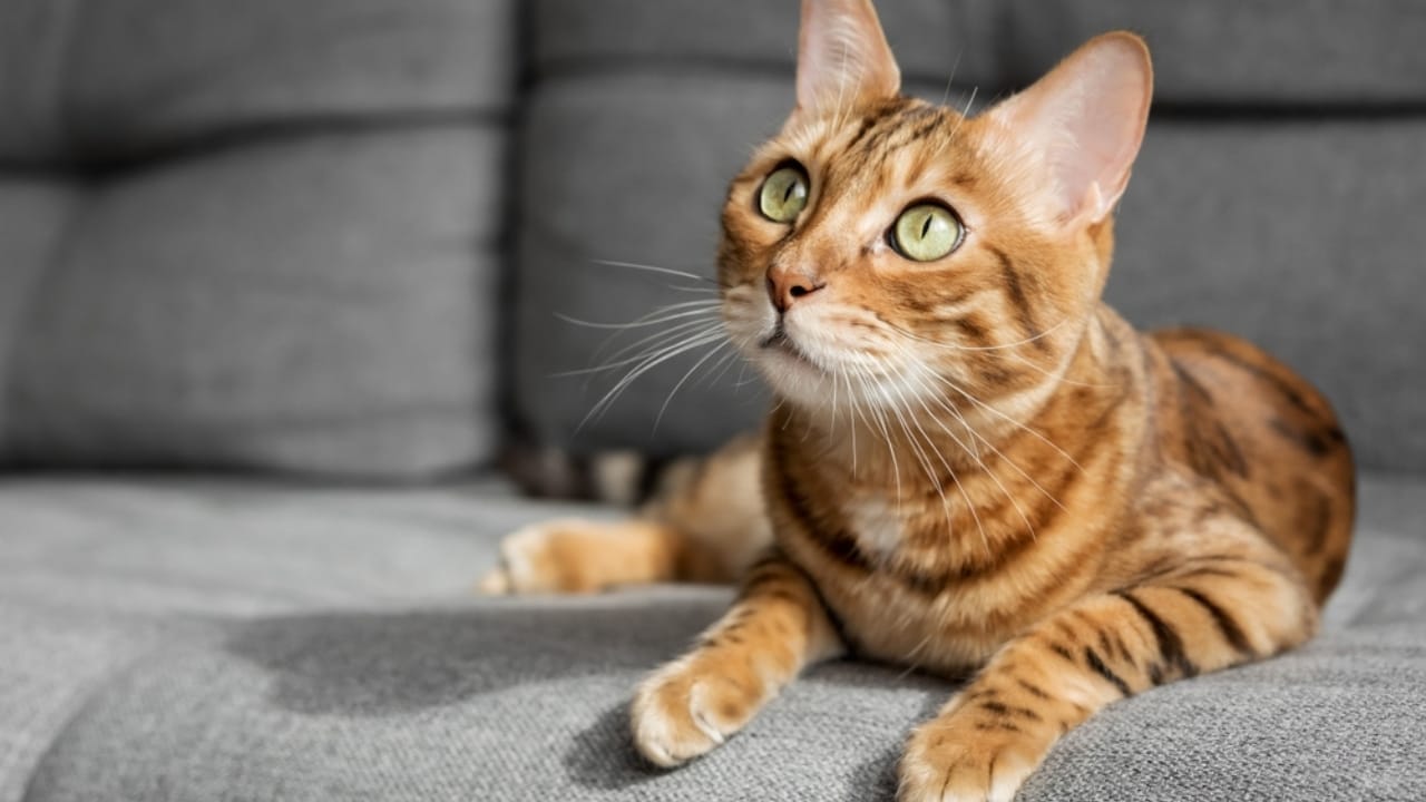 16 of The Most Eye-Catching Brown Cat Breeds 5 16 of The Most Eye-Catching Brown Cat Breeds - Bengal cat ss2450235765