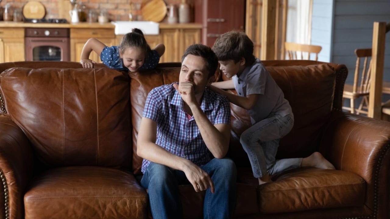 Homesteading With a Full-Time Job: Can You Really Have It All? 7 Homesteading With a Full-Time Job: Can You Really Have It All? - Father thinking ss2043915824