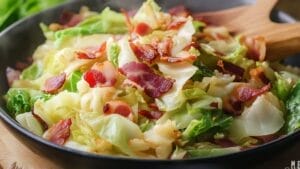 Irresistibly Smoky & Sweet: Southern Fried Cabbage Recipe 1 Irresistibly Smoky & Sweet: Southern Fried Cabbage Recipe - Fried Cabbage and Bacon Dish