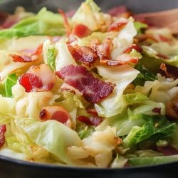 Irresistibly Smoky & Sweet: Southern Fried Cabbage Recipe 4 Irresistibly Smoky & Sweet: Southern Fried Cabbage Recipe - Fried Cabbage and Bacon Dish