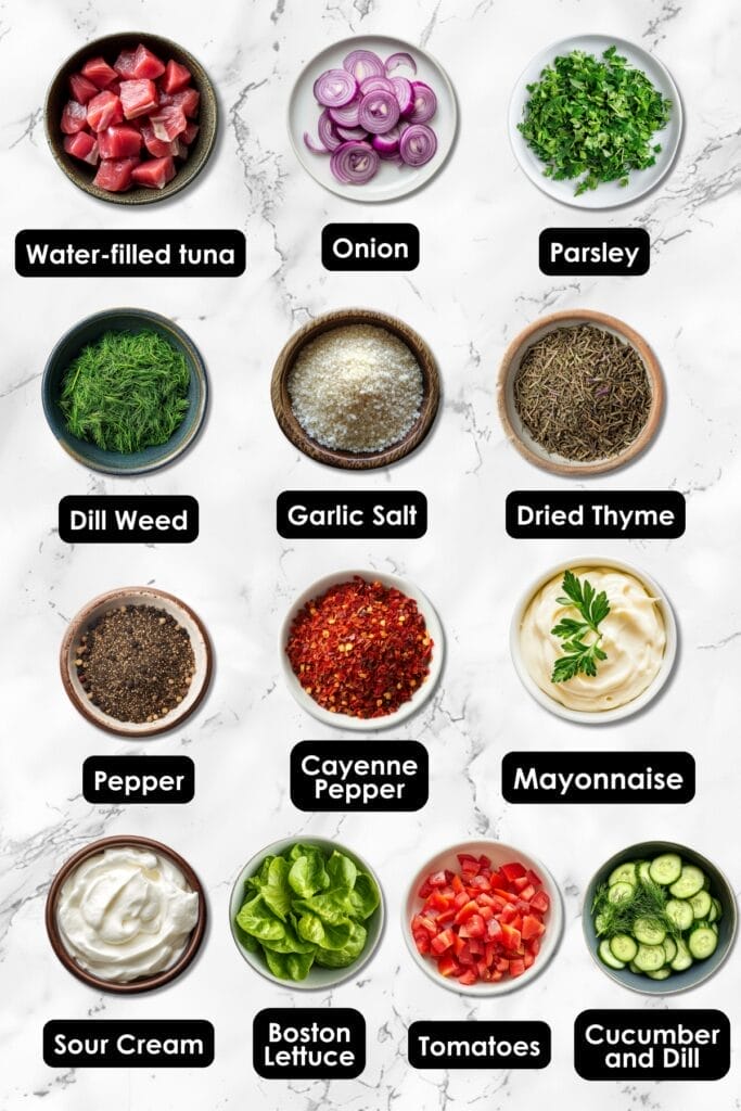 Herbed Tuna Salad: The Ultimate Meal Prep Solution for Busy Professionals 4 Herbed Tuna Salad: The Ultimate Meal Prep Solution for Busy Professionals - Herbed Tuna Salad Ingredients