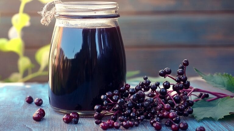 Immune-Boosting Elderberry Syrup Recipe for Cold Season 1 Immune-Boosting Elderberry Syrup Recipe for Cold Season - Homemade Elderberry Syrup