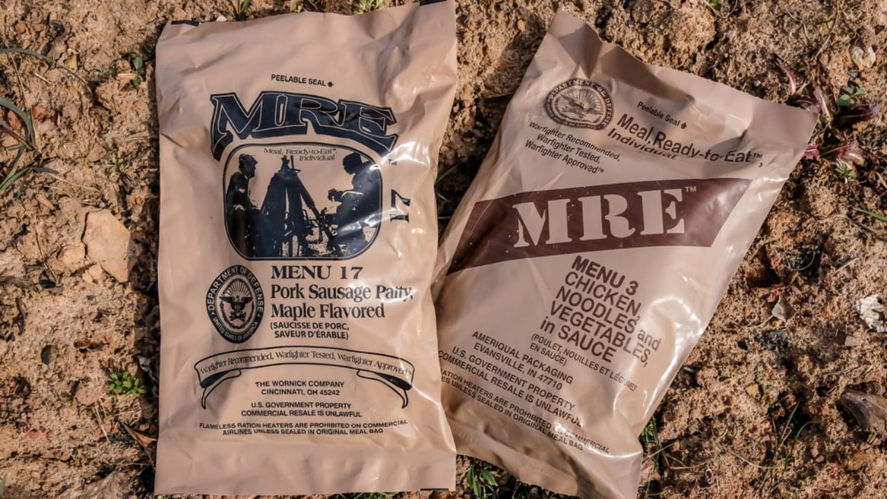 18 Foods to Stock in a Survival Pantry for 20+ Years 19 18 Foods to Stock in a Survival Pantry for 20+ Years - MRE Meals Ready to Eat dp383459878
