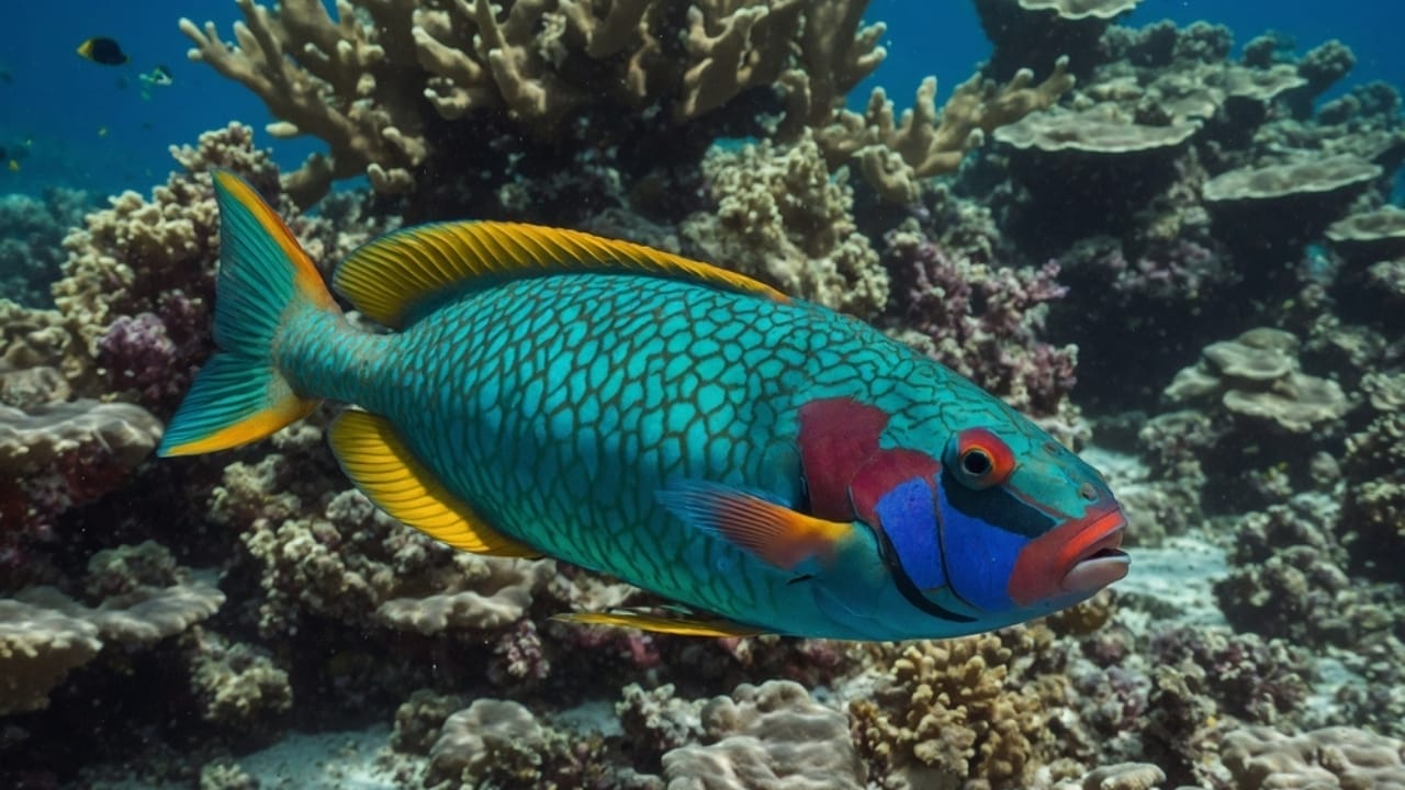 15 of the World's Prettiest Fish Species - Parrotfish ss2510943885