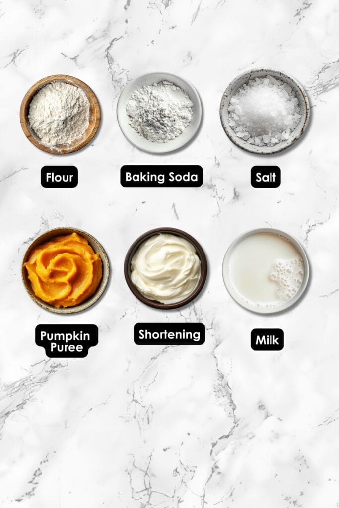 Pumpkin Biscuits: A Delightful Fall Twist on a Southern Staple 3 Pumpkin Biscuits: A Delightful Fall Twist on a Southern Staple - Pumpkin Biscuits Ingredients