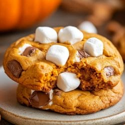 Pumpkin S’mores Cookies are the Cozy Fall Treat You Need 4 Pumpkin S’mores Cookies are the Cozy Fall Treat You Need - Pumpkin Smores Cookies